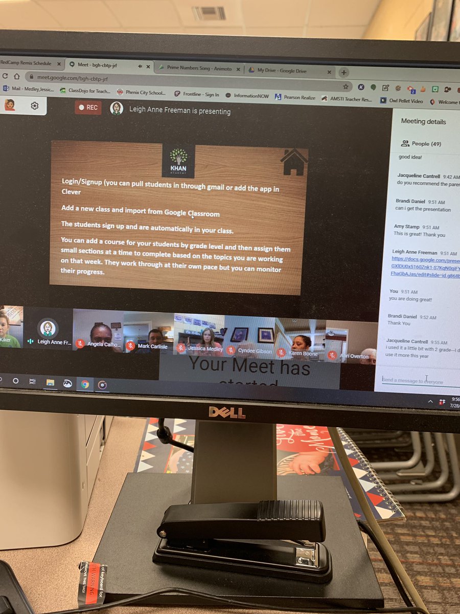 medleymath1's tweet photo. Learning so much at #pcsredcamp today! https://t.co/O9HPmrkaEi
