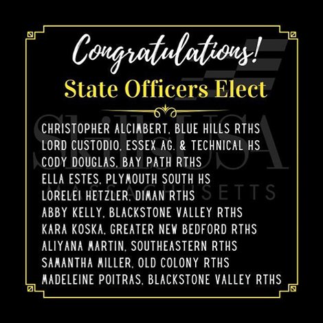 BVTHighSchool's tweet image. We join SkillsUSA Massachusetts in congratulating all of the newly elected State Officers, especially our Madeleine Poitras, State President, and Abby Kelly, State Historian. Best of luck in your new roles. #stateofficers #skillsusa #maskillsusa