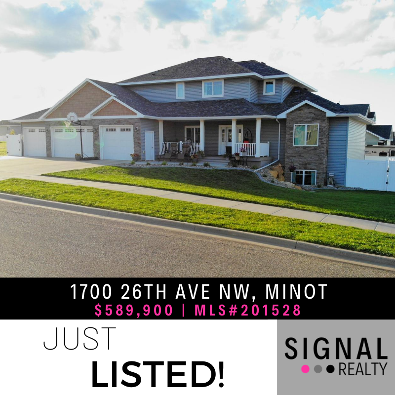 SignalRealtors's tweet photo. 🏡❗️ 𝐉𝐮𝐬𝐭 𝐋𝐢𝐬𝐭𝐞𝐝!❗️🏡

📍 1700 26th Ave NW, Minot
$589,900 | 6 🛏 | 4.5 🛁 | MLS#201528 https://t.co/DvBz8Oa9ud