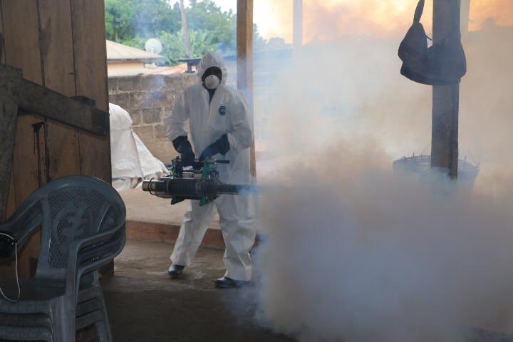 ZoomlionLtd's tweet photo. Markets in the Volta region were not left out in the Phase 2 of the Nationwide Market disinfection and Clean up exercise. #ZoomlionDisinfects https://t.co/AMDQyg4XvJ