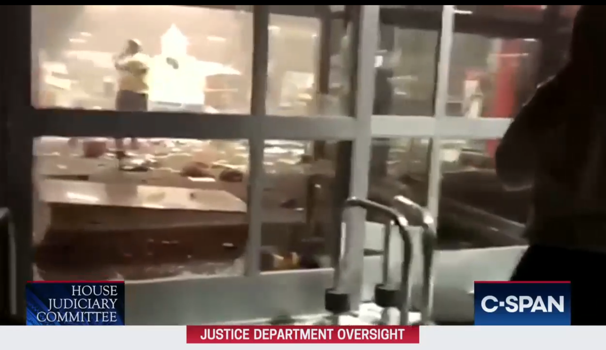 *B-roll of every violent thing someone had in some archives*