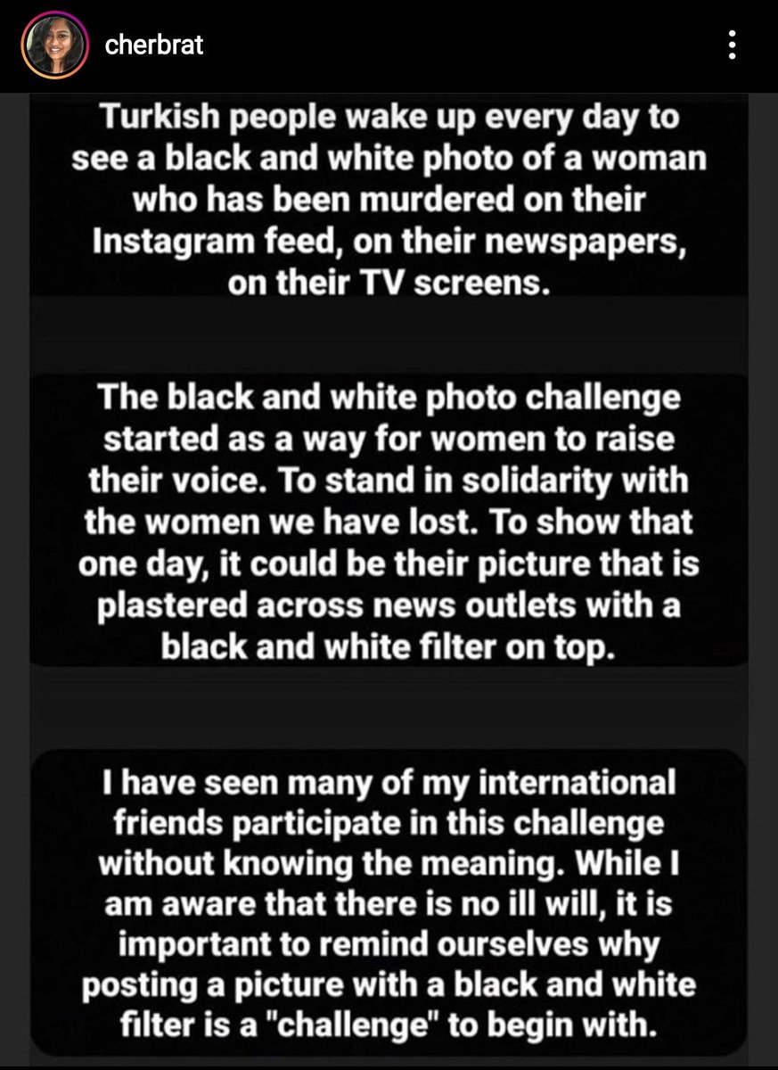 badassflowerbby's tweet image. A lot of women are posting for #ChallengeAccepted, so here's a post that talks of the origins/purpose of the challenge. Turkish women are murdered at an alarming rate. Everyday, a murdered woman's B&W pic appears in the media. The challenge aims to bring awareness to this issue.