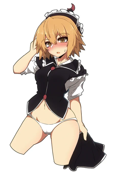 暑いルナサちゃん 