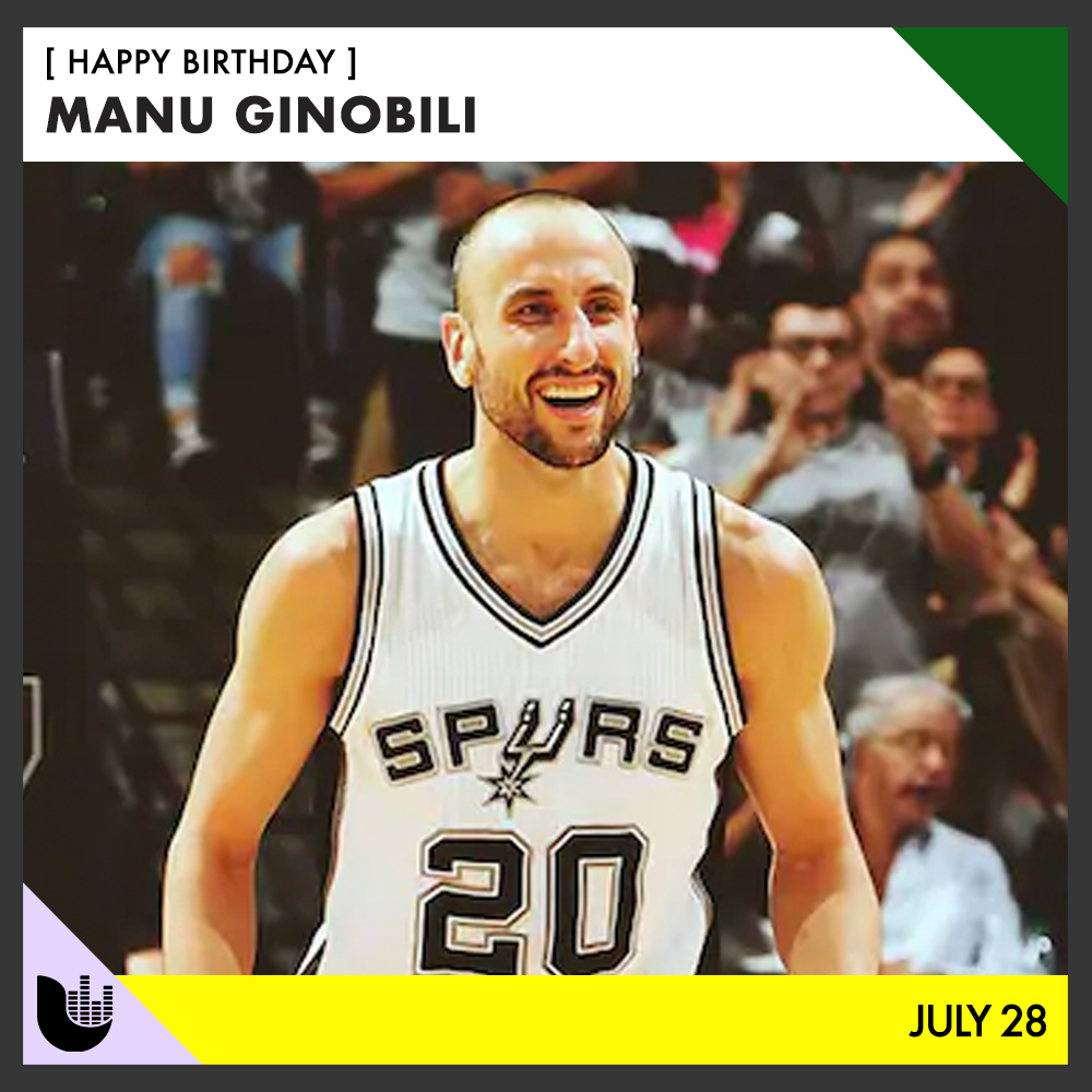 Happy Birthday Manu Ginobili!!! 