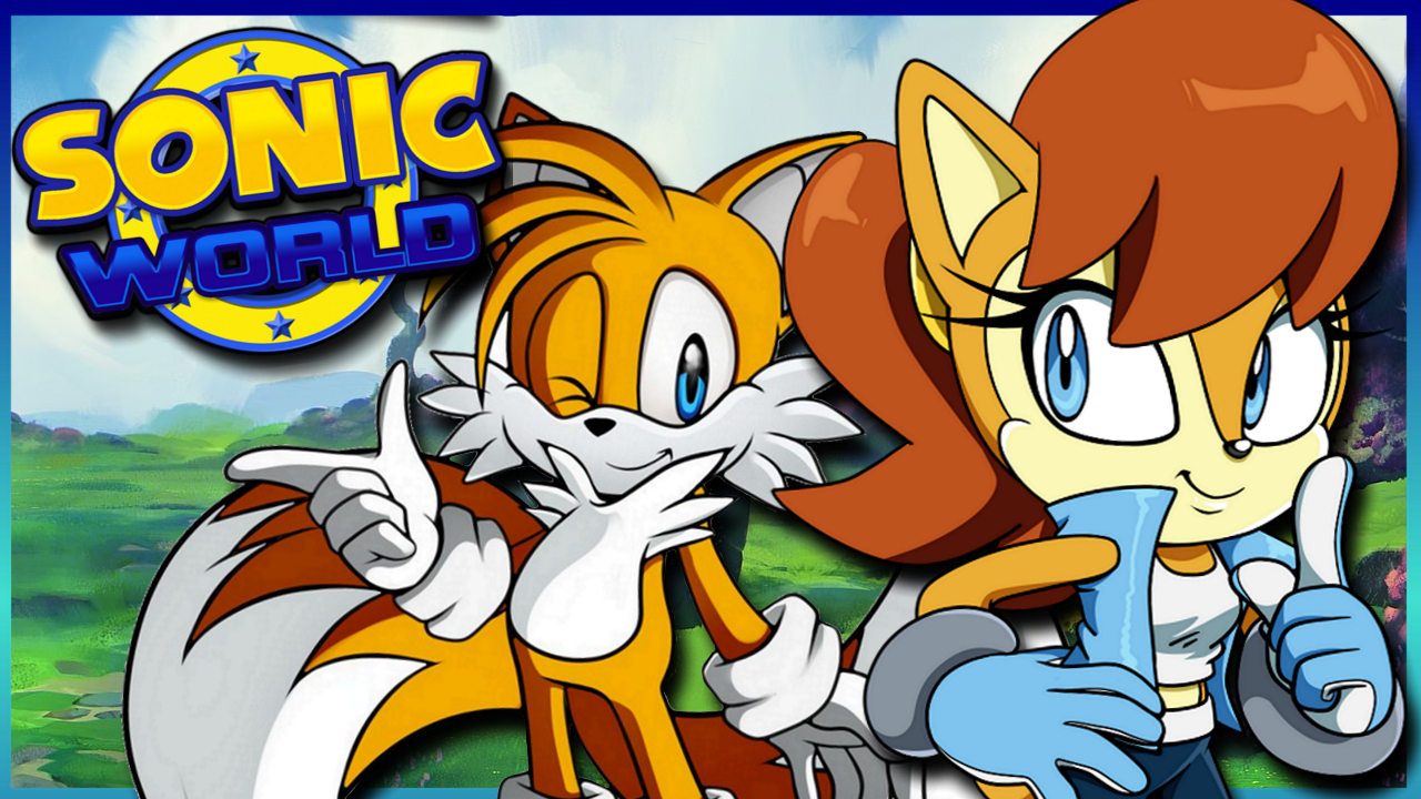 BulmaBunny on X: "Tails and Sally Acorn Play Sonic World #Sonic #Tails  https://t.co/MVFdlalweb https://t.co/UMBIxK27mT" / X
