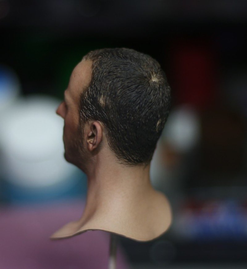 KUMAKUMA7230's tweet image. My paint work

1/6 head 

#leon #레옹 #theprofessional #jeanreno #figure #repaint #toy #onesixthscale #movie #actor #head #hottoys #フィギュア　#painting #ドラえもん