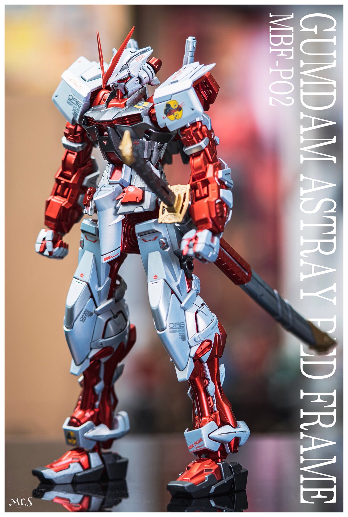 PGガンダムアストレイ(素組) 機動戦士ガンダムSEED VS ASTRAY