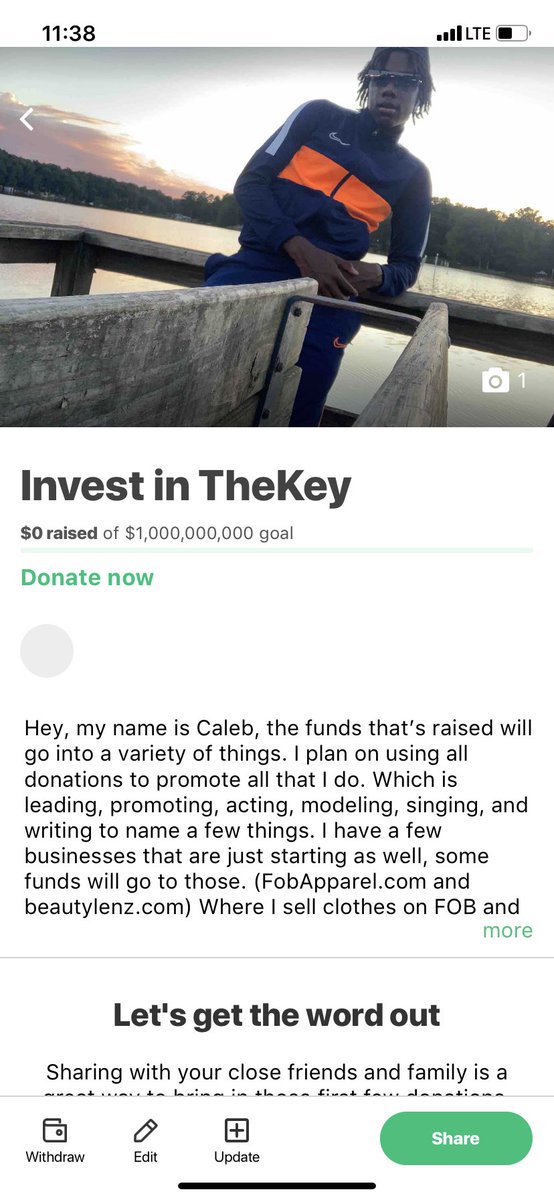 FashoooC's tweet photo. I started a GoFundMe for myself and all that I do. What ever you could possibly give will be highly appreciated and if you don’t have the funds I ask that you just simply share so that the next person could possibly help me and my dreams. Please and thank you for your time. https://t.co/lSttcXW3Z3