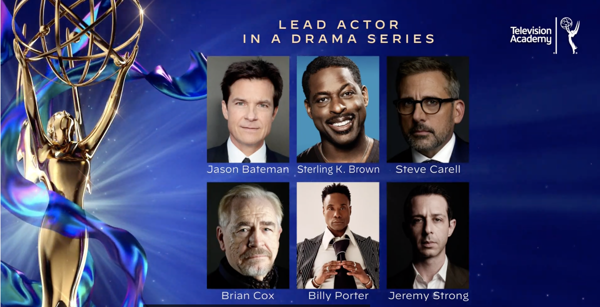 Lead actor in a drama series nominees.