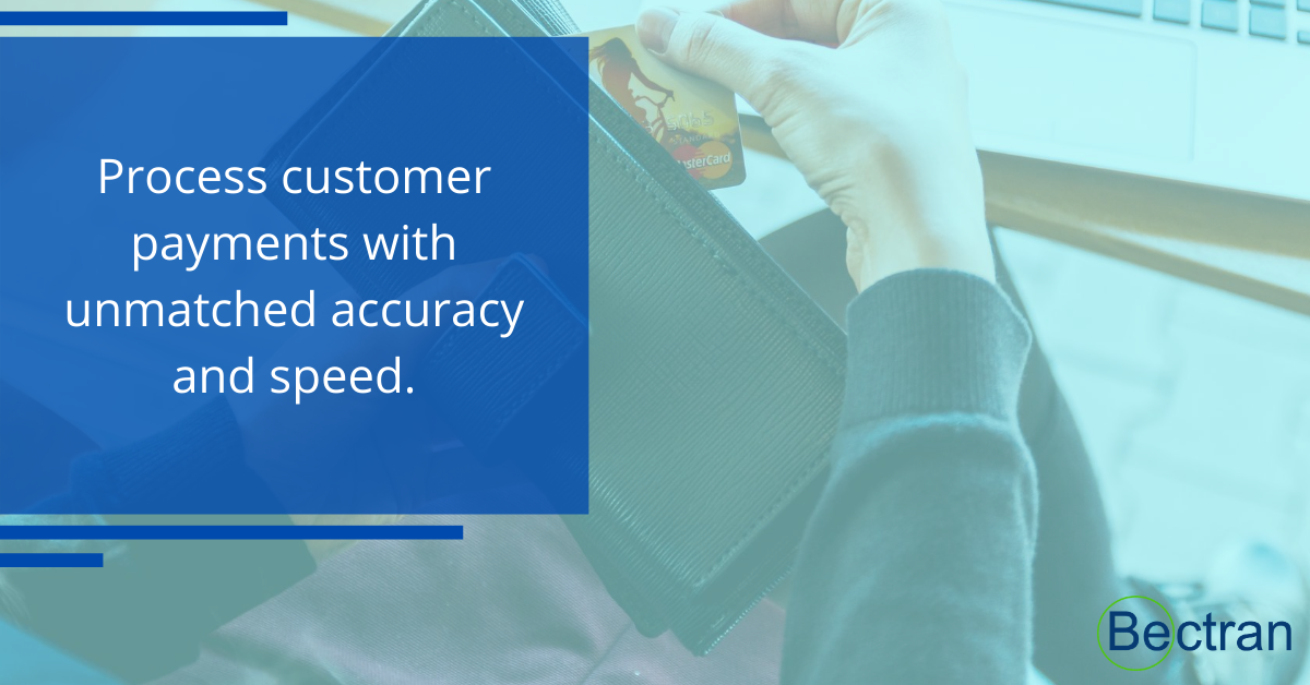 Bectran's tweet photo. With our #CashApplication solution, you can #streamline and #automate the matching and application of customer payments to open invoices, saving your Department time and resources.
Visit https://t.co/2vy2KRsfek or call (888) 791-6620 today.
#bectran #bectraninc https://t.co/XYEa1RXN6l