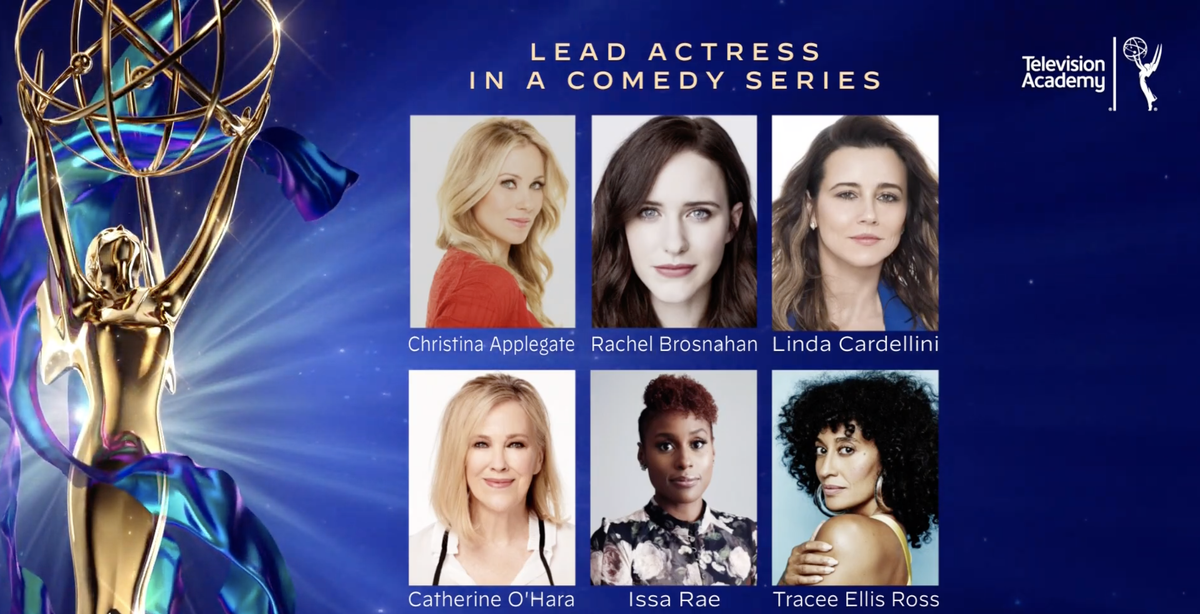 Lead Actress in comedy series  #EmmyNoms How many times have Issa Rae and Tracee Ellis Ross been nominated for an Emmy and not win?