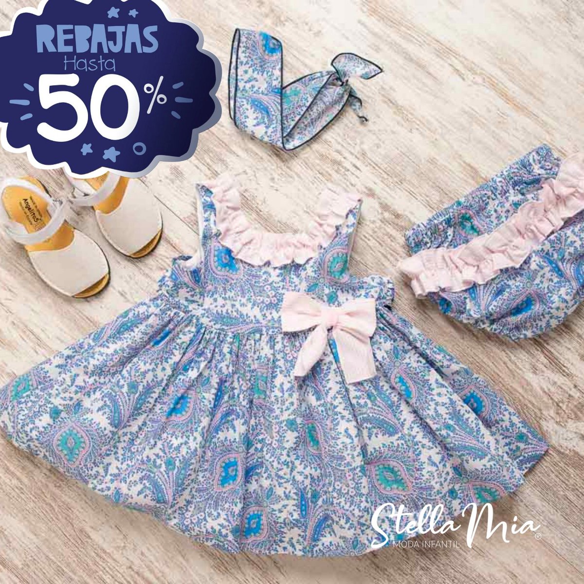 stellamiakids's tweet photo. La moda tiene un lenguaje propio cuando lleva la firma Stella Mia Kids
Jesusíto + Braguita Colección Ana, para niñas de 12 hasta 48 meses
¡Aprovechar nuestras #REBAJAS hasta un 50% de descuento en algunas de nuestras colecciones! https://t.co/A8UpkBsPFV

#modainfantil #modaniña https://t.co/F7OdZg4P3o