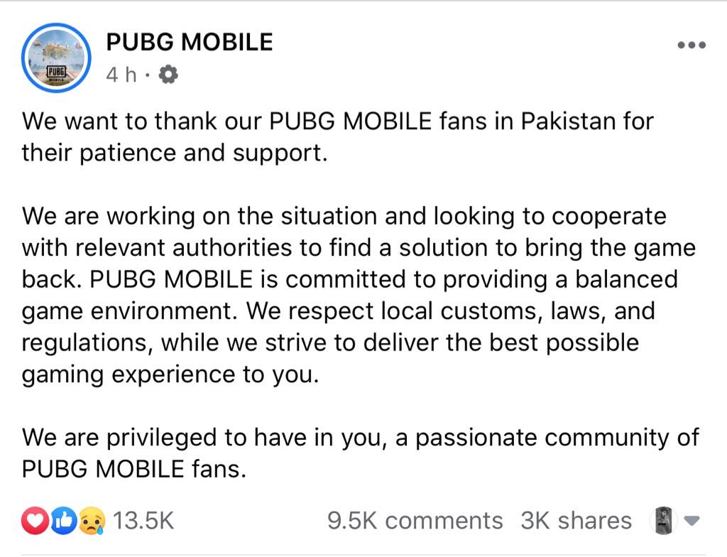 alishahrukh123's tweet photo. It Seems Sad To Say But Today Is The Day💔, The whole youth of Pakistan and the Gamers Community is depending on others instead of having a support of their government...their leaders etc. This Post By @PUBGMOBILE Is the best hope for all of us #ImranKhanKhulwaoPUBG @ImranKhanPTI https://t.co/LqCCHDvP22