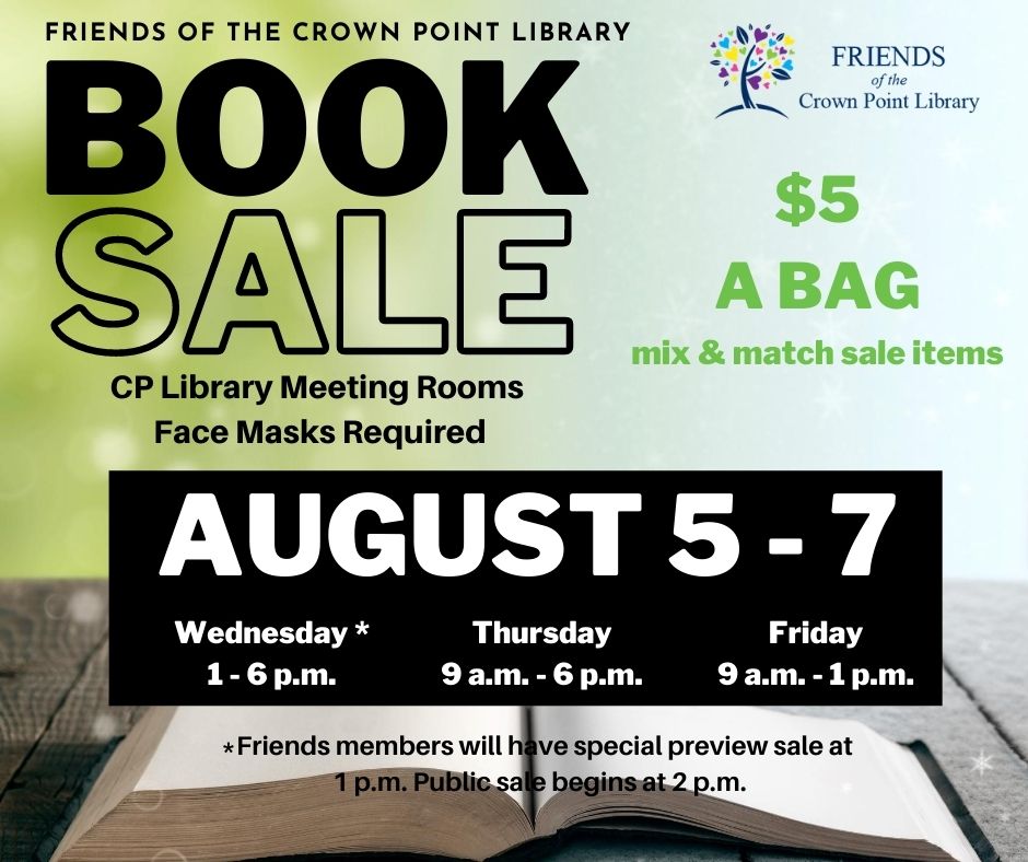 Crown Point Library tweet media