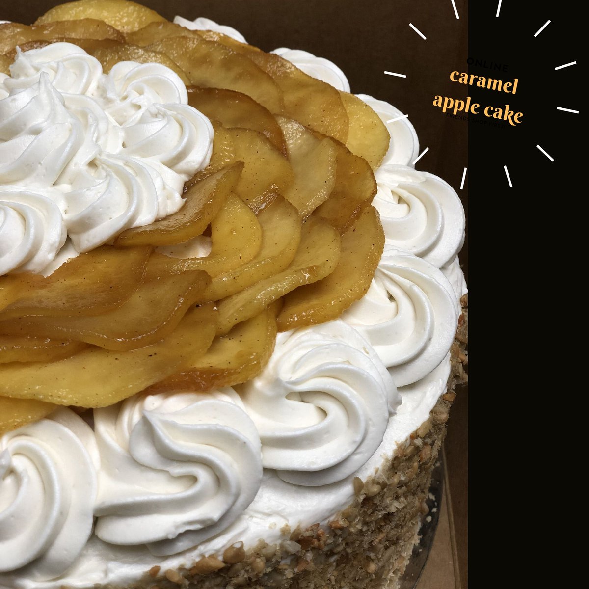 FreshLevant's tweet photo. It's Christmas in July this week! 🎄🏖 Your holiday favorites will be available tomorrow-Sunday! Options include our Caramel Apple Cake, Champagne Chocolate Cake Pops, &amp; Pumpkin Spice Cupcakes! 🍎🥮🧁🍰 Order on our website or email lily@freshlevant.com. 🖥🖱 https://t.co/8uFQvW76hF