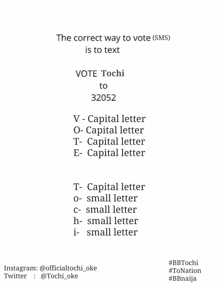 Babytico_'s tweet photo. Are you voting for Tochi, please don't sleep on him.. Vote Vote Vote!! 💪 #BBNaijia #Tonation #manliketochi #BBNaijia2020 https://t.co/2KERSCgKo4