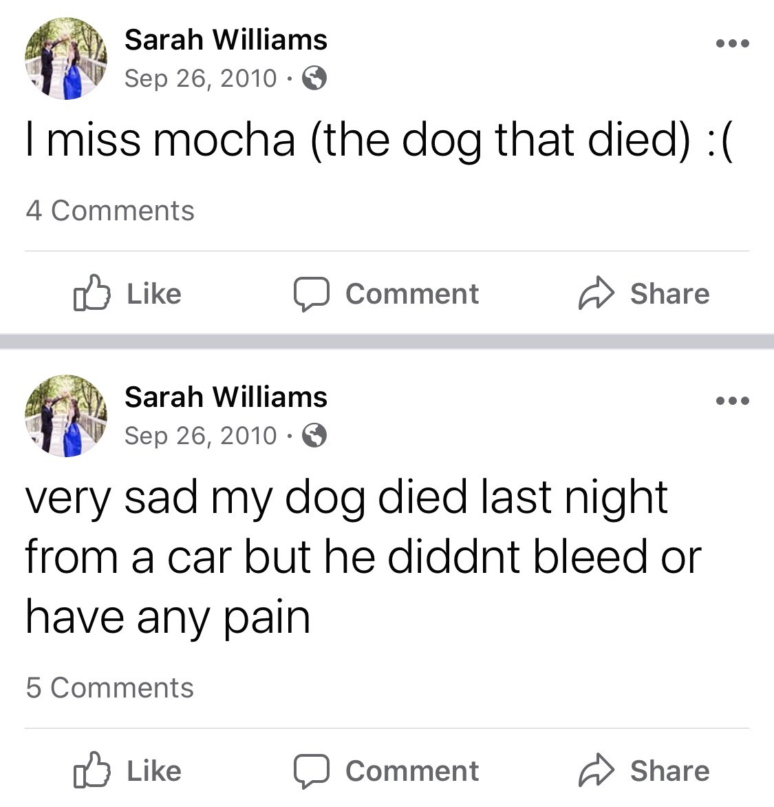 offcialsarahwil's tweet photo. Honestly, letting me have a Facebook at the age of 10 was one of the worst mistakes. #why #whookayedthis https://t.co/kWjHkSpJK8