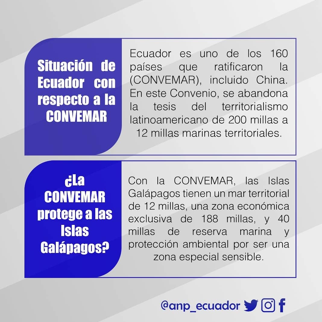 ANP_Ecuador's tweet photo. Comprometidos con la defensa del medio ambiente y nuestra soberanía. No permitiremos la pesca ilegal, no declarada y no reglamentada.
Compartimos información importante para proteger a nuestro patrimonio, las “Islas Galápagos” 🐋 🐠 🐬🦈

#DefensaIslasGalapagos #SOSGALAPAGOS https://t.co/M6jgDvfZc0