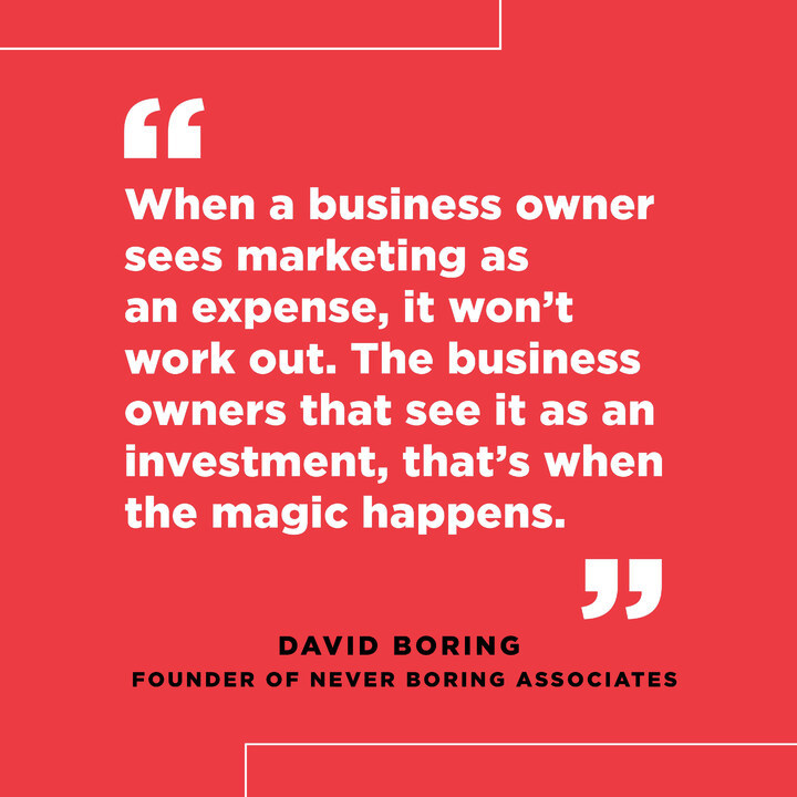 When business owners see marketing as an expense, they are careful. They are trying to get by at a minimum. They're scraping by. It's a secret, and it shows. It shows in the public's awareness and relationship to the brand. 

#Marketing #Investment #BusinessOwner #Stanislaus