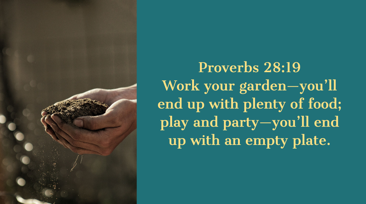 preacherlanny's tweet photo. #POTD Proverbs 28:19
#diligence #results https://t.co/4BUZ1FWvGn