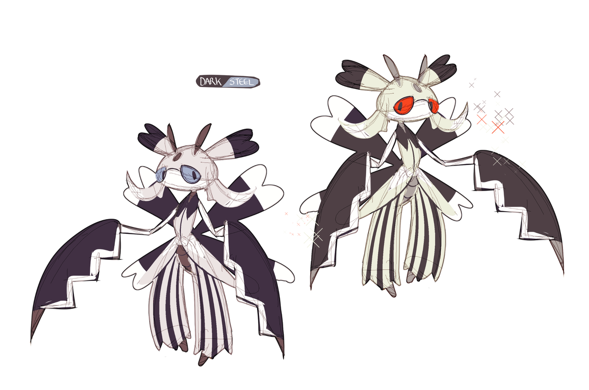 chostophe's tweet photo. Doodle of a Lurantis regional variant I wanted to get out! https://t.co/Z2mHv2S54S