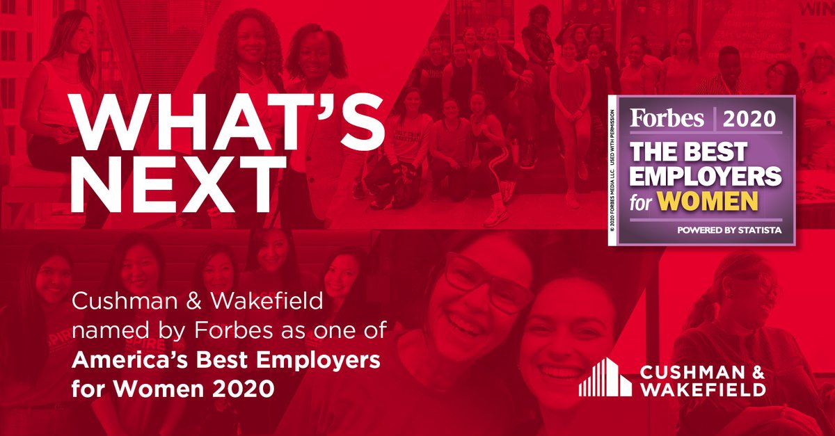 We're proud to have been named to <a href="/Forbes/">Forbes</a> list of America's Best Employers for Women 2020. Read more >> cushwk.co/3hK9k7v