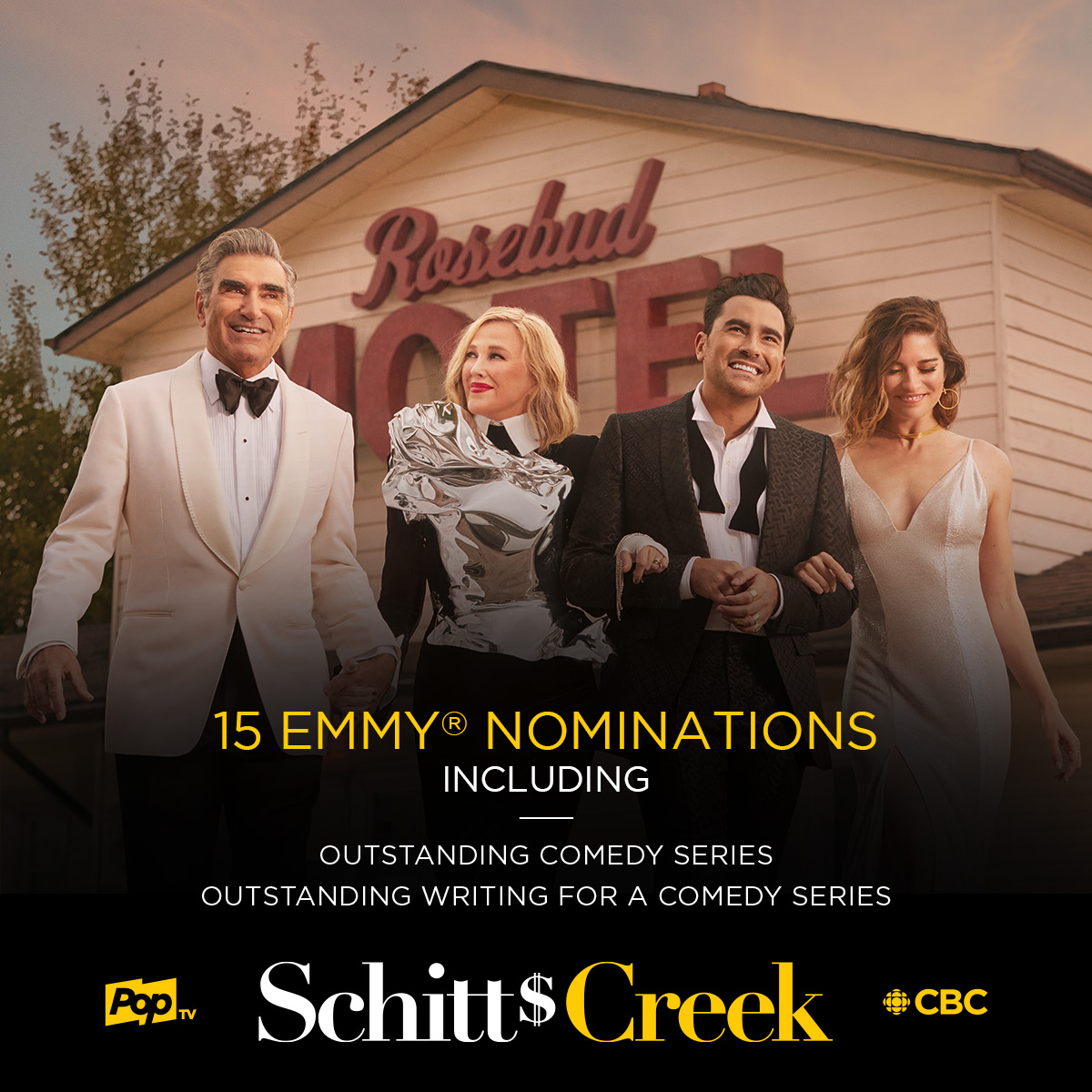 Schitt's Creek on Twitter: "Schitt's Creek has been nominated for ...