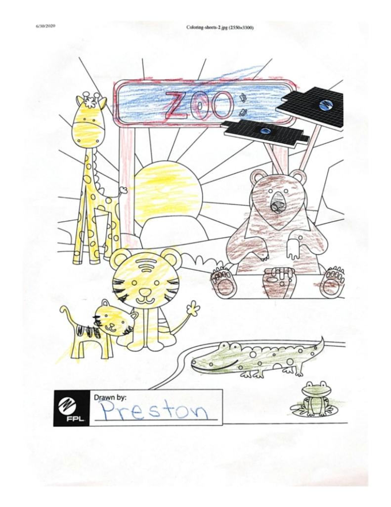 insideFPL's tweet photo. Ready for a vacation? Make it a #SolarStaycation you can enjoy from the comfort of your home. FPL SolarNow is celebrating our solar partners with a variety of fun and educational virtual activities, including coloring sheets. Download the sheets here: https://t.co/lzJf3yVzKG. https://t.co/gqRYXpnBG3