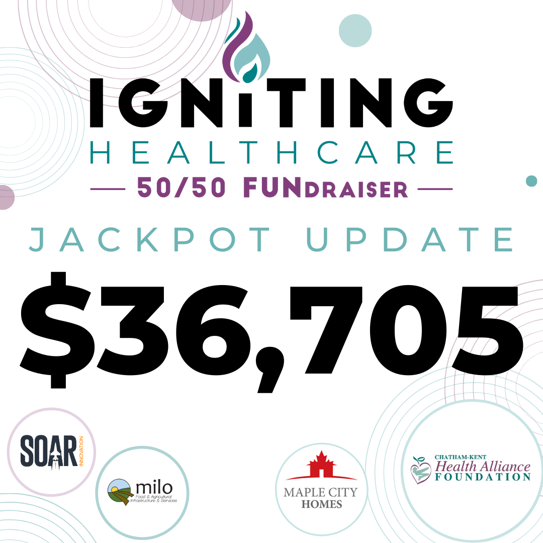 ckhafoundation's tweet photo. It's #TotalTuesday! The jackpot is now at $36,705!! Purchase your tickets today at https://t.co/DQEjSv0JCI or check out our upcoming dates and locations for in person ticket sales! #ckont #chathamkent #visitck #ignite5050 #ckhaf https://t.co/m5D6WXbXlD