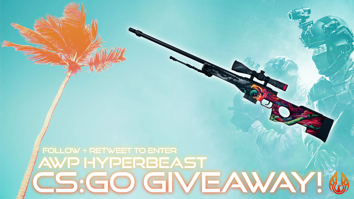 RISE_ESC's tweet photo. On the ninth day of Christmas RISE Esports gave to me... one Factory New AWP Hyperbeast! Follow and retweet for a chance to win today's prize. Don't forget to spread the #ChristmasInJuly cheer tag a friend!

#CSGOGiveaway
#CSGO https://t.co/5dcv8r6VzB