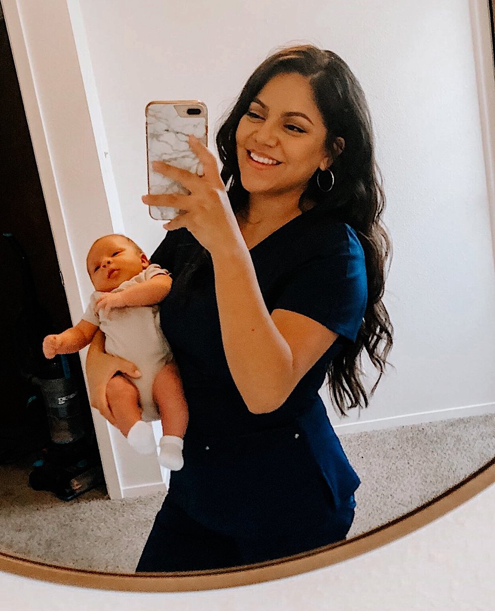 "Bought my very first 'non maternity' nurse scrubs today! They fit perfect." -<a href="/beelovelyyy/">ѕℓιммм__</a> said it, not us. ⁠
⁠
But fyi, we've got you covered with non-maternity AND maternity scrubs. #wedidthat #hhscrubs