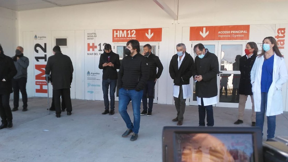 VitoMundial's tweet image. Con aportes de Nación y Provincia #Hoy #MardelPlata cuenta con #HospitalModular 
80 camas de internación, divididas en tres niveles:
- 1 módulo de 24 camas de terapia intensiva con respiradores
- 1 intermedio de camas críticas con oxígeno
- 1 de camas comunes.  
#EstadoPresente