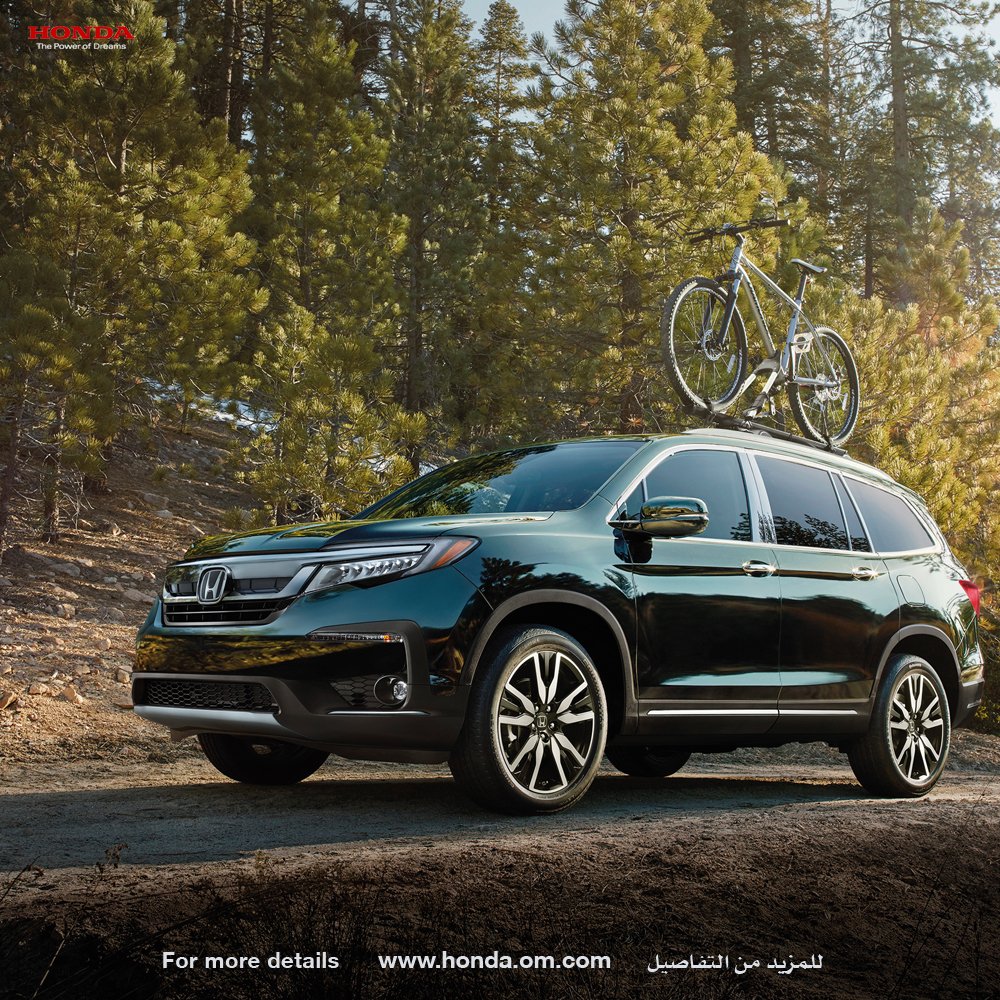 Honda_Om's tweet photo. هوندا بايلوت...قيادة مثالية وسلسة أينما كنت.
Honda Pilot ... Perfect and smooth driving wherever you are.
.
.
#Honda_oman #Honda_cars #Cars #Automotive #Honda #Hondapilot #Four_wheel #Road_trips #Honda_pilot https://t.co/nFZfKdvyZN