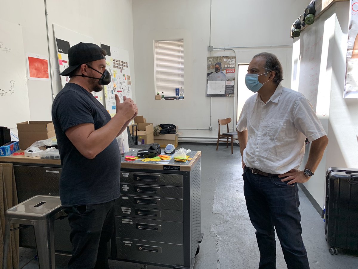 RajSainiKitCen's tweet photo. A local success story ⭐️

@O2Canada has been rapidly expanding. They started the year with a team of just 7 and have expanded to over 50 members. 

They focus on effective respirators with a vision of clean air for everyone across the globe. https://t.co/5gsWzJuK1h