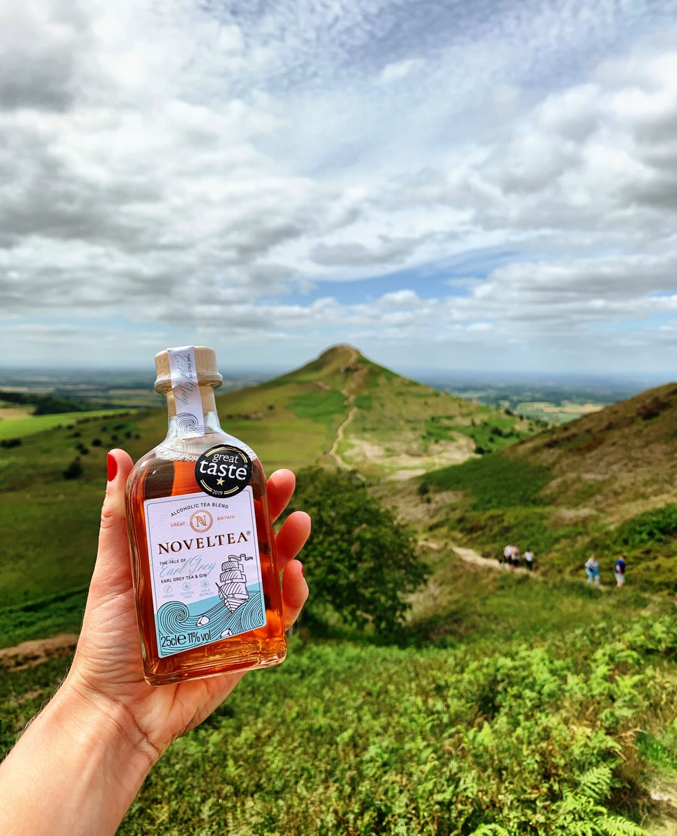 NOVELTEAdrinks's tweet photo. For this week's #TravelTuesday we headed to @nationaltrust site, Roseberry Topping β°οΈ Known for its distinctive hill shape it stands out as a landmark for the North Yorkshire Moors ποΈ #Travel #Landscape #NorthYorkshireMoors #Walking #AlcoholicTea #EarlGreyTea #Gin #TeaWithSpirit https://t.co/0CfNbs4EGB