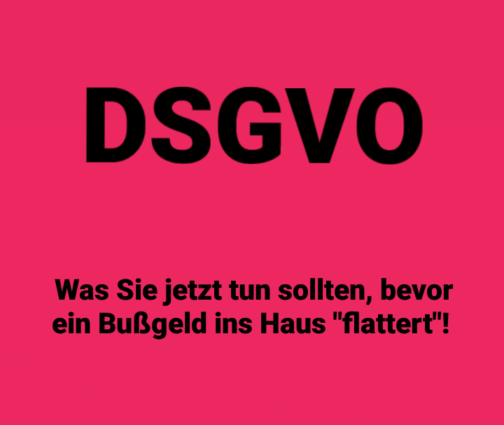 Für Selbständige, Freiberufler, kleine und mittlere Unternehmen! bit.ly/2Zz3qi3
.
.
#datenschutzgrundverordnung #selbständig #dsgvo #Freelancer #kmu