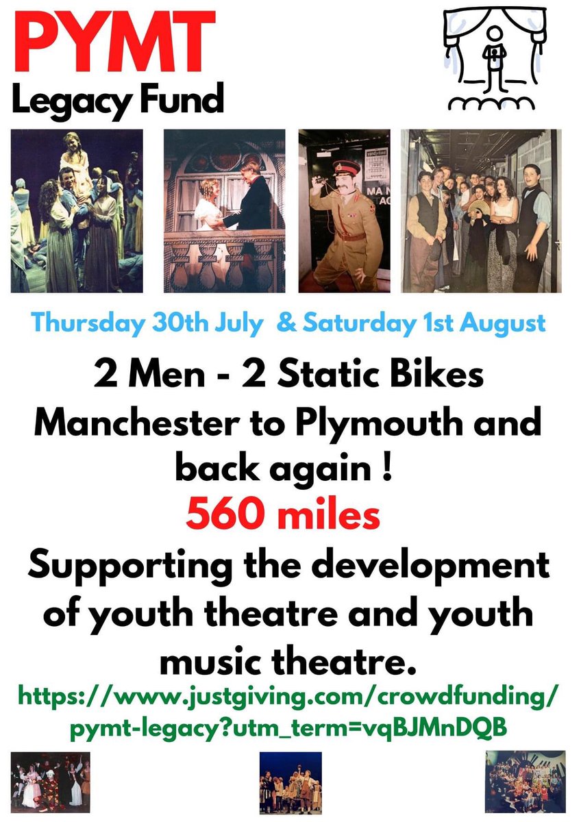InHouseCasting's tweet photo. Please RT, circulate or even donate if you’re able to! 🙌😀
@The_Lowry @TRPlymouth 
#GivingBack #YouthTheatre https://t.co/N2mhRful8T