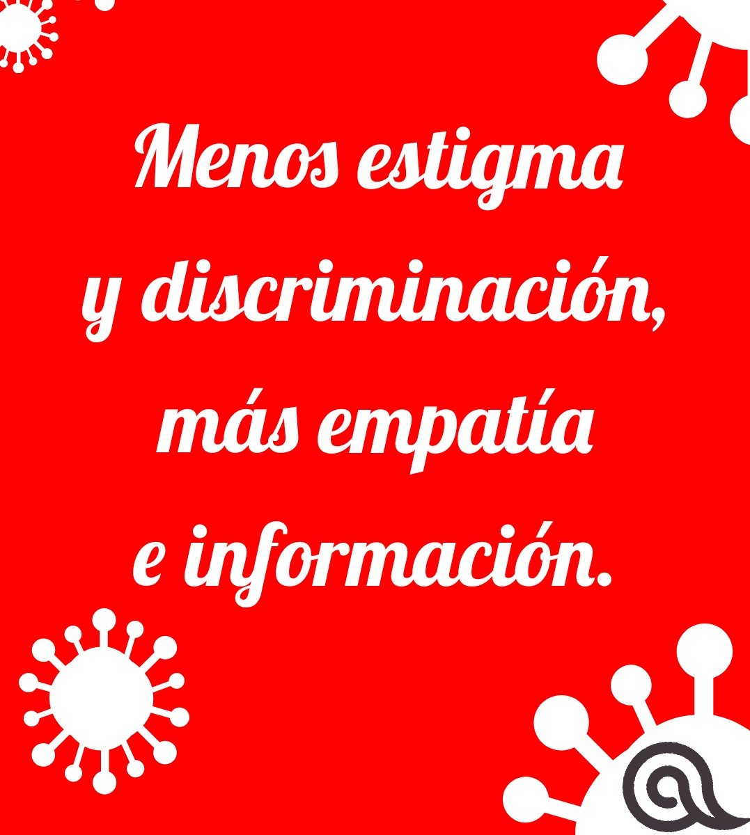RNJD20's tweet photo. Menos estigma y discriminación, más empatía e información.
#LavateLasManos #UsaPrEP
#UsaCondón https://t.co/36z3tbAne8