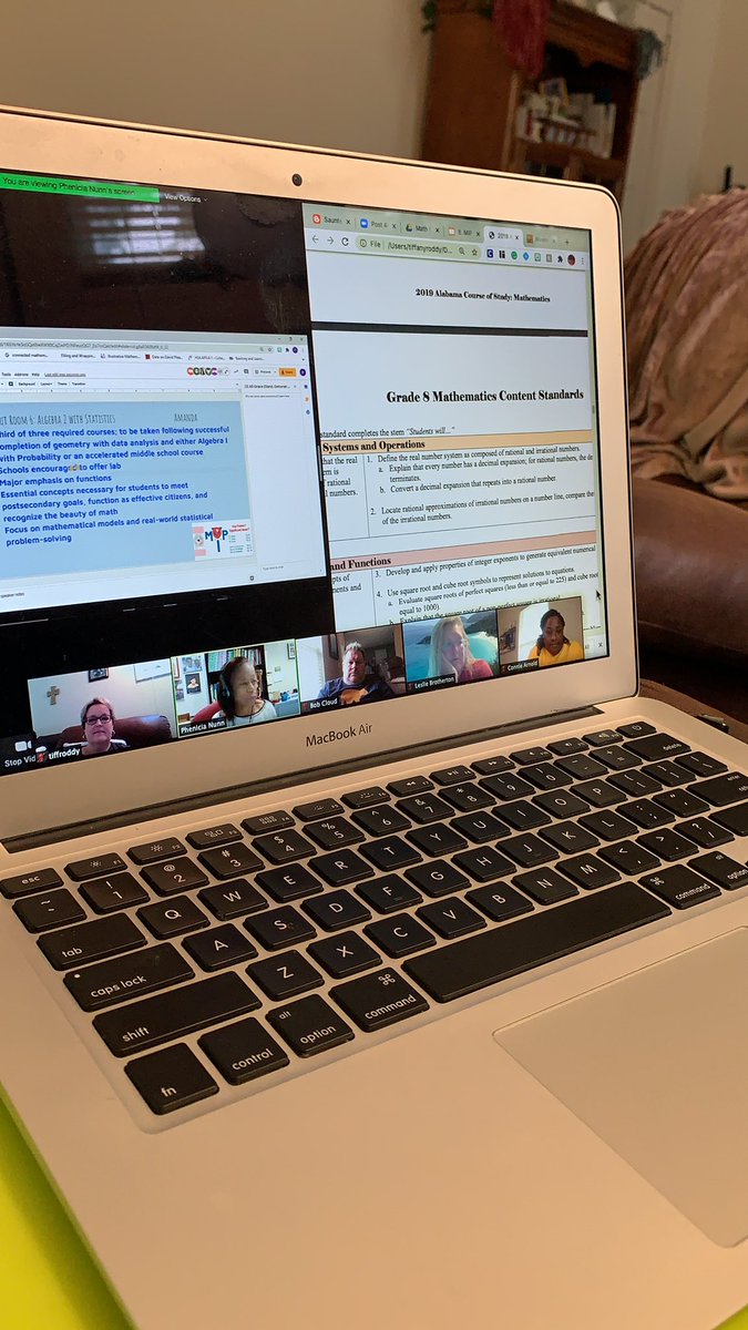 trodsmathtalk's tweet photo. @AMSTI4all @AGEiland @AlabamaAchieves @AlabamaMathema1 Another rigorous dive into the 2019 AL Math COS! #iTeachMath #amstirocks #Thanks https://t.co/8QOjXkm2HL