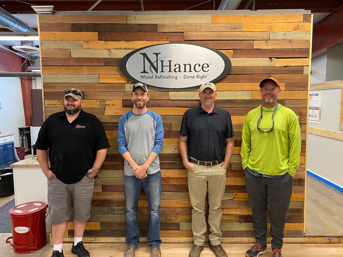 NHanceFranchise's tweet photo. Here we grow again!  We were excited to welcome our newest franchisees to our corporate offices in Logan, Utah. From Indiana, Florida, North Carolina and Montana, they spent 9 days with us, learning the ins and outs of the N-Hance brand and our culture. Welcome to the family! https://t.co/Or6Aryigb9