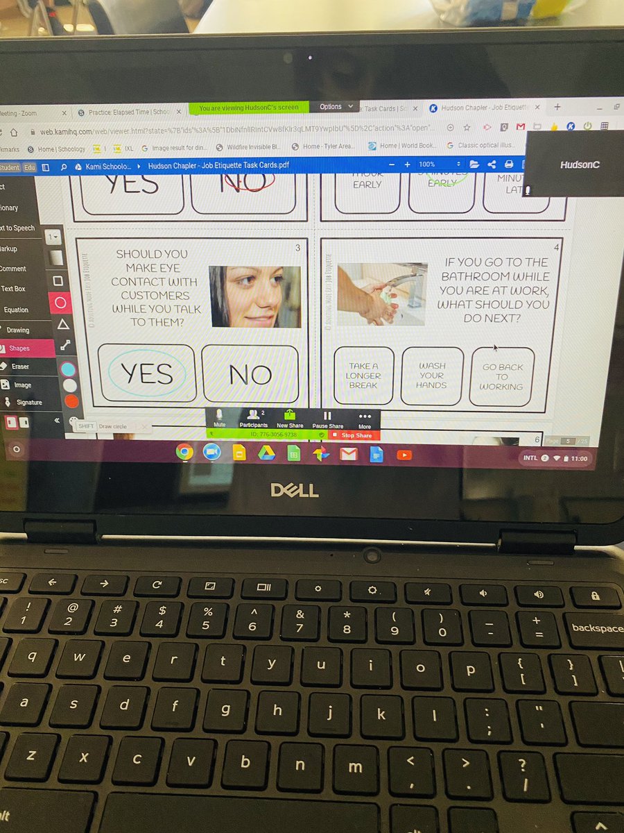 Miss_Diakos's tweet photo. Thank you @robert_kalman &amp; tech team for teaching me how to use Kami &amp; how to incorporate my Kami assignments on Schoology! The ss got to explore Kami today as they practiced good work etiquette skills. @SpEdAdulting, thanks for this activity! #InvestInTeachers #STEP #Transition https://t.co/3EJHM4lnm6