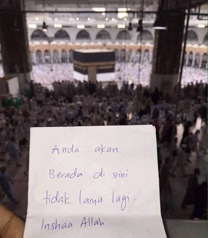 SantapanMinda's tweet photo. One day. In Sha Allah. Aamiin https://t.co/RDqVhlNQ4E