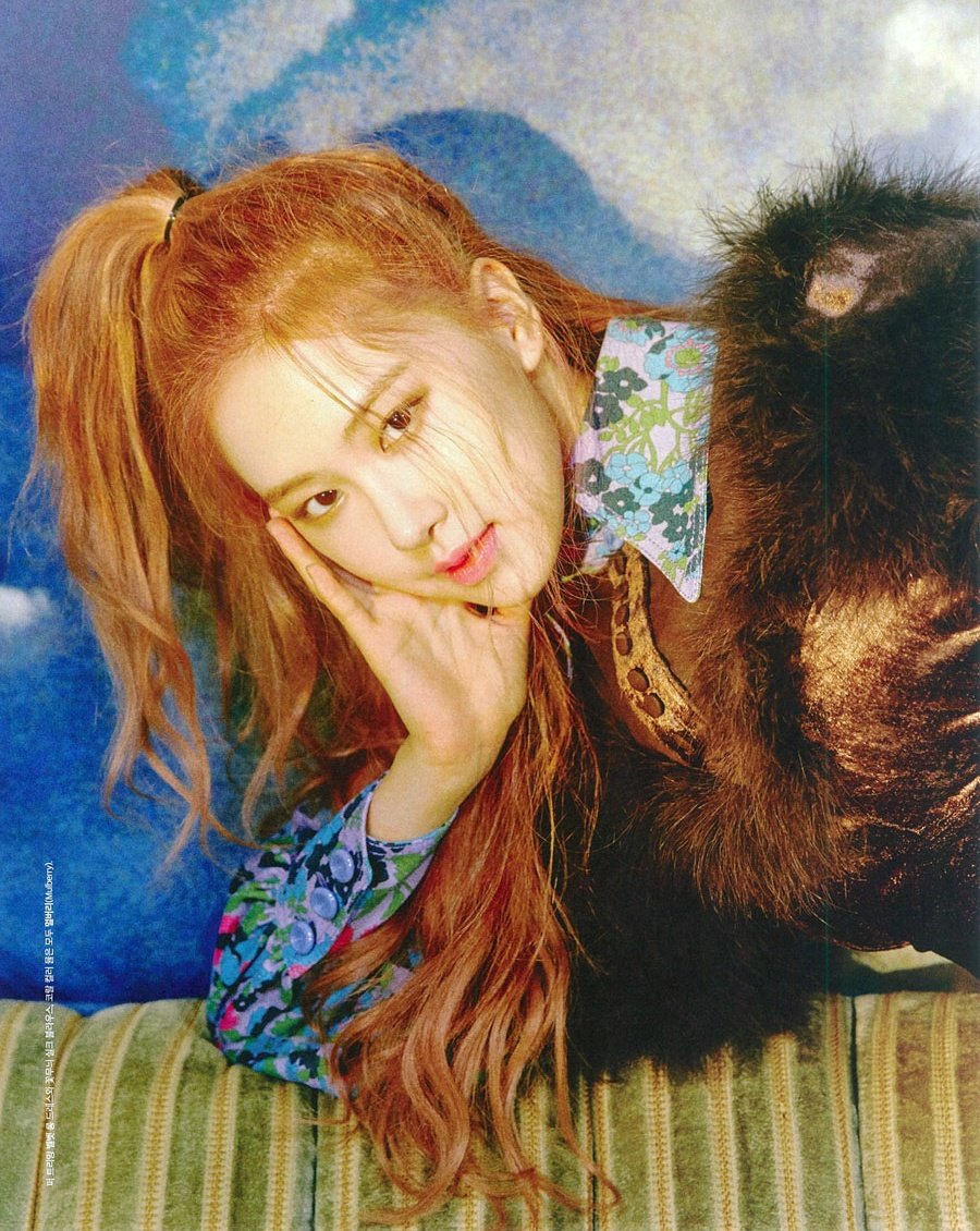  Rosé then jumps down from the couch and scream in the distance Lisa's name