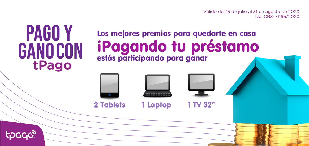 tPago's tweet photo. Sin hacer filas ni salir de casa pagas el préstamo en minutos. Solo marca *150# opción 1 o por la #ApptPago
.
#PlataformaMovil #PagosMoviles #PagoDePrestamo #tPagoJuntoAti #Prestamos https://t.co/1hmLg4VKk1