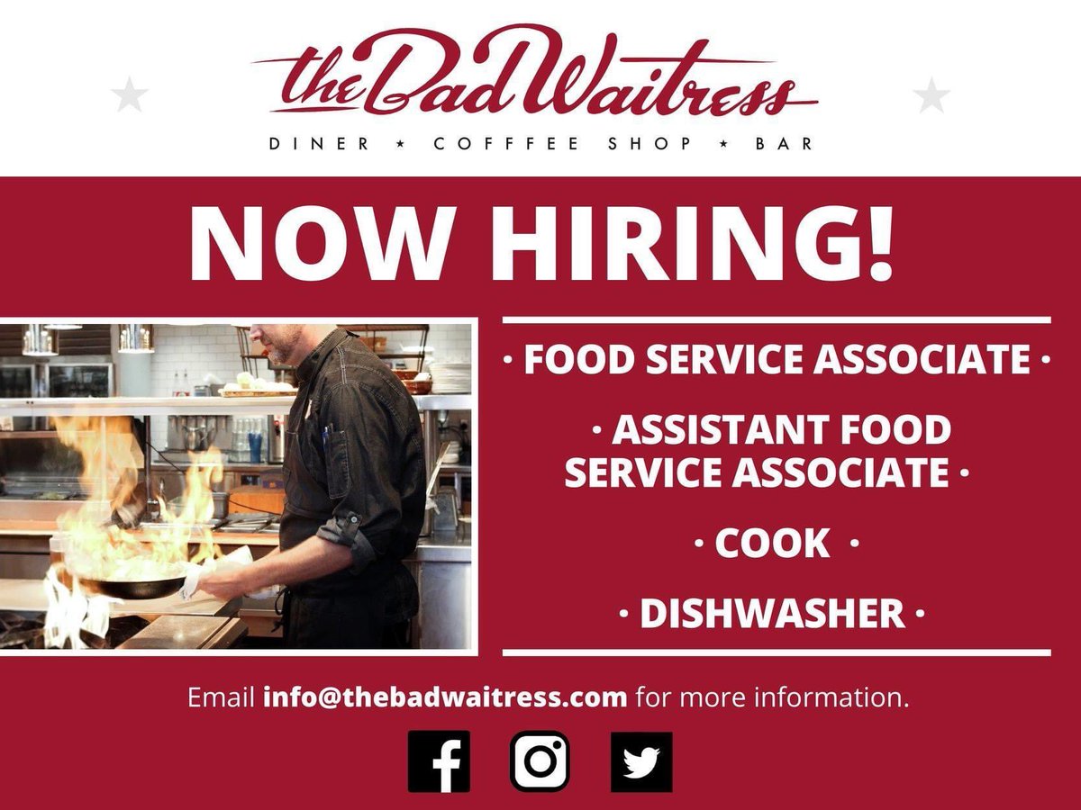 badwaitressmpls's tweet photo. We’re fun! Work here! 
Info@thebadwaitress.com https://t.co/QgzIOsd8Gm