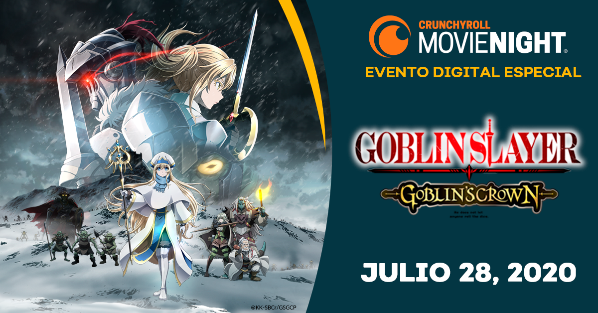 crunchyroll_la's tweet photo. ¡Es hora de matar goblins! ⚔️ ¡GOBLIN SLAYER -GOBLIN’S CROWN- ya está disponible en Crunchyroll para usuarios Premium! 

👑 MÍRALA AHORA: https://t.co/tHOqUZnzPW https://t.co/vZgWaNmGJz