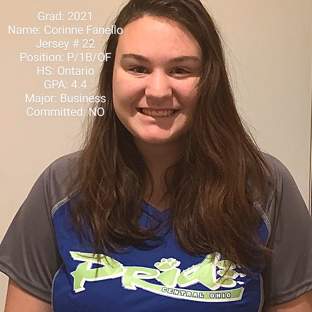 Pride '03-Gold would like to officially Welcome #22 Corinne Fanello and her Family to the team "Full Time"!!! Corinne played a few tournaments with us last season but is officially a team member!