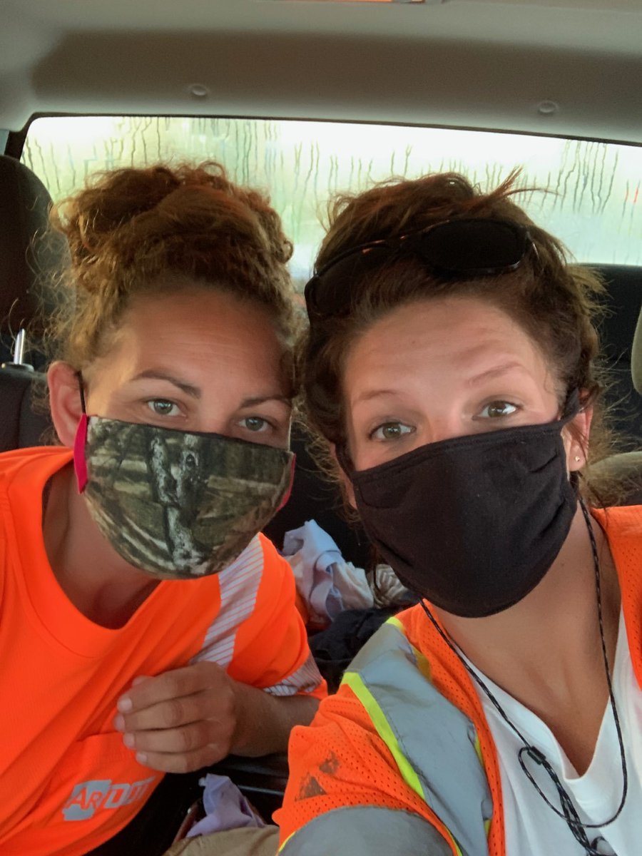 myARDOT's tweet photo. Our crews have to drive all over the highway system to accomplish our goals and work - but safety comes first! #MaskUpWithUs #ARHwyIsYourHwy https://t.co/X6ksJCoqFg