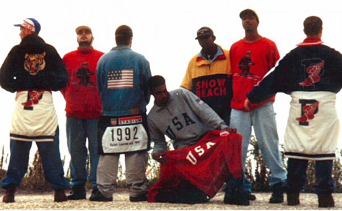 Polo wasn't *meant* for hip-hop culture. So they took it and made it their own. As an act of rebellion to the American dream.