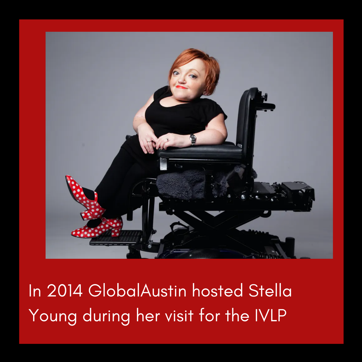 GlobalAustin's tweet photo. We were proud to support Stella Young’s visit to Texas for #IVLP in 2014. @StateIVLP #FacesOfExchange #ADA30
Learn about Stella: https://t.co/1I09puT3ma
Watch her delightful TEDx Talk: https://t.co/Ls9GpUekBu
#GlobalAustin invites you to learn more, join us, and get involved! https://t.co/hBmRcHGTyd